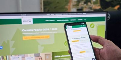 Consulta Popular 2026 terá votação com cinco projetos para Região Centro-Sul
