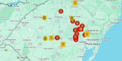 Rodovias estaduais apresentam bloqueios totais ou parciais em virtude das chuvas