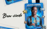 Grêmio anuncia a contratação do atacante Jovane Cabral, de 28 anos