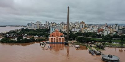 Rio Guaíba pode atingir cota de alerta até sexta-feira em Porto Alegre