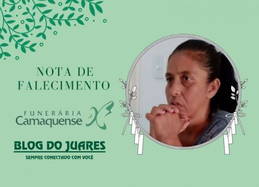 OBITUÁRIO: Nota de Falecimento de Neuzi da Silva Vareira Domingos, de 55 anos