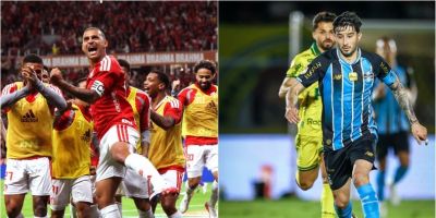 Inter vence o Corinthians e Grêmio empata com o Mirassol na ida das oitavas da Copa do Brasil