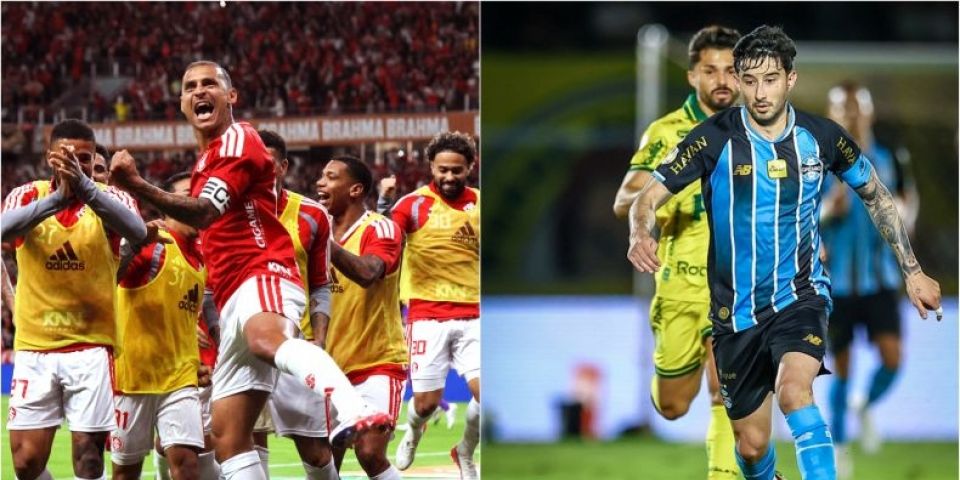 Inter vence o Corinthians e Grêmio empata com o Mirassol na ida das oitavas da Copa do Brasil