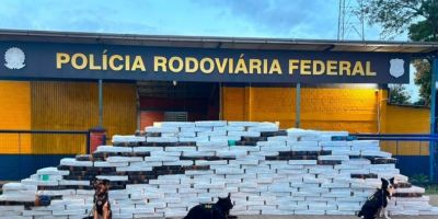 PRF apreende mais de 2,5 toneladas de maconha na BR-386, em Lajeado