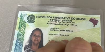 Carteira de identidade é encontrada no centro de Camaquã