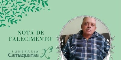 OBITUÁRIO: Nota de Falecimento de Claudiomir Felippe Ferreira, o "Sassá", de 56 anos