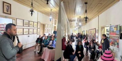 Forte Zeca Netto sedia encontro em alusão ao Dia Nacional do Patrimônio Histórico, em Camaquã