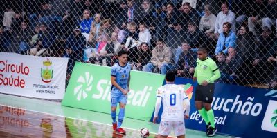 Camaquã Futsal é goleado por 7 a 0 para o ACE Filtradores pelo Gauchão