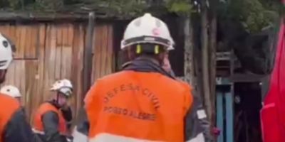 Menino de sete anos morre após árvore cair sobre residência durante temporal em Porto Alegre