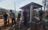 Estudantes da EMEF João Beckel revitalizam parada de ônibus no interior de Camaquã
