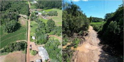 Prefeitura de Camaquã informa bloqueio da Estrada Geral da Freguesia