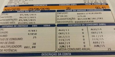 Consumo menor contribui para adoção de bandeira verde nas contas de luz