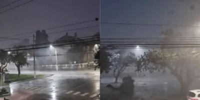 Quatro pessoas estão desaparecidas no RS após temporal