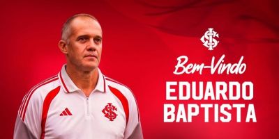 Inter anuncia a contratação do técnico Eduardo Baptista
