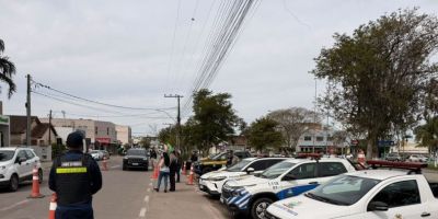 Ação educativa reforça segurança no trânsito em Camaquã