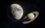 Lua cheia ajuda a encontrar Saturno no céu neste sábado (26)