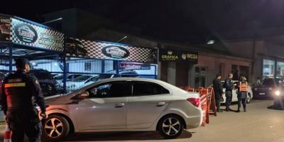 Operação Balada Segura registra 40 autuações e recolhimento de três veículos e uma CNH em Camaquã