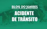 Dois homens morrem após carro sair de pista e capotar na BR-116, em Cristal