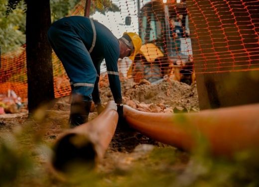 Corsan promove 41 frentes de obras e ações em cinco municípios das regiões Sul e Costa Doce nesta semana