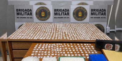 Grande quantidade de drogas é apreendida na ERS-717, em Tapes