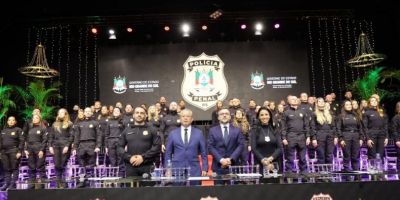 Governo do RS realiza formatura de 70 novos servidores da Polícia Penal