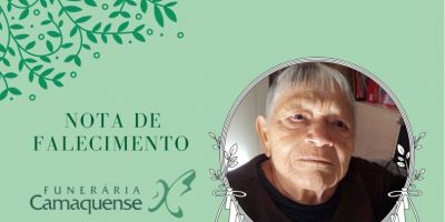 OBITUÁRIO: Nota de Falecimento de Oracy da Silva Sutelo, de 84 anos