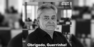 Morre o jornalista Adroaldo Guerra Filho, o "Guerrinha", aos 70 anos de idade