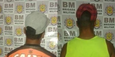 Brigada Militar cumpre dois mandados de prisão em São Lourenço do Sul