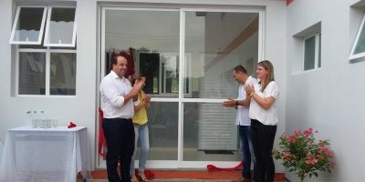 Prefeitura inaugura mais uma ampliação de escola em Dom Feliciano