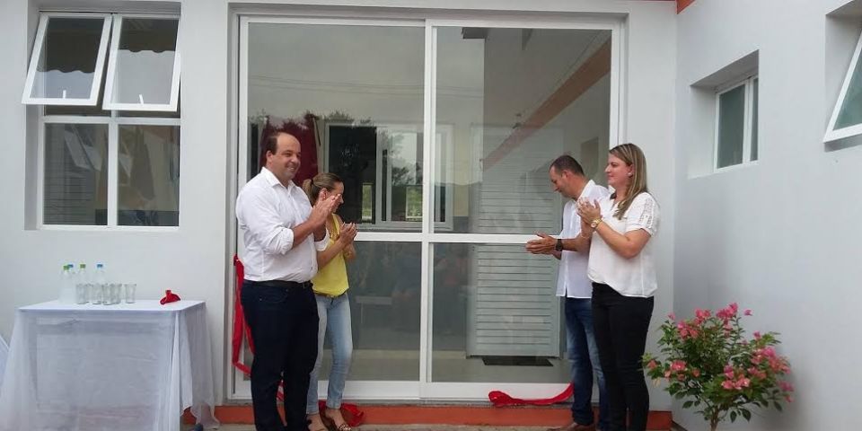 Prefeitura inaugura mais uma ampliação de escola em Dom Feliciano