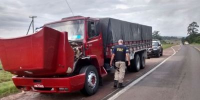 PRF localiza em Guaíba caminhão furtado em Camaquã