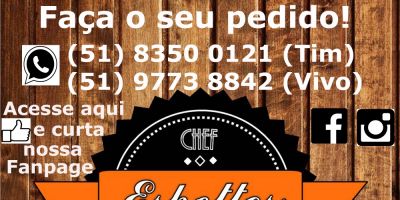 PUBLICIDADE: Chef Espettos. Experimente esta delícia! Camaquã/RS