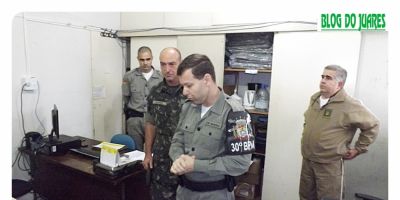 30º BPM, com sede em Camaquã, recebe visita de inspeção anual do Exército Brasileiro