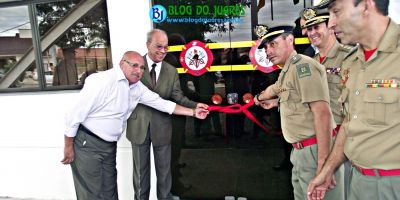Inaugurada a nova sede do Corpo de Bombeiros Municipal e Estadual de Camaquã