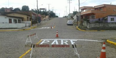 Mais um cruzamento com sinalização reforçada em Camaquã