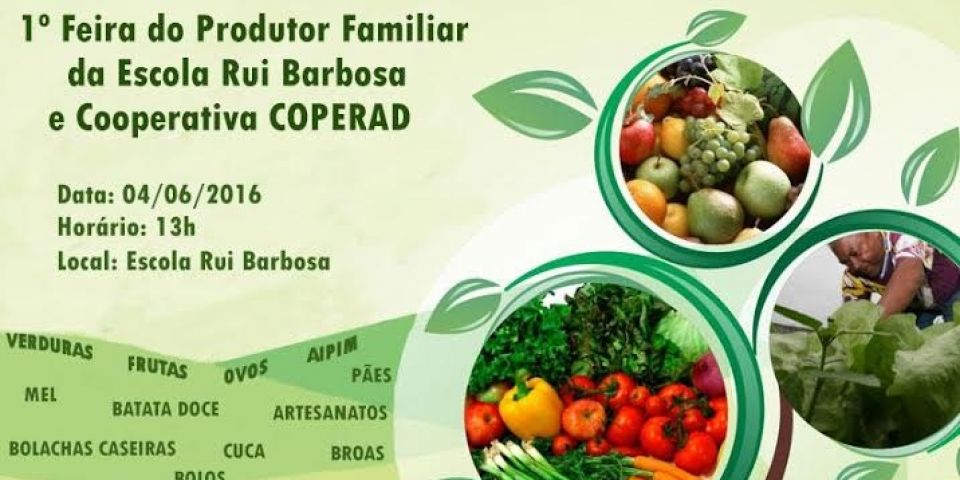 Escola Rui Barbosa realiza 1ª Feira da Agricultura Familiar em Camaquã