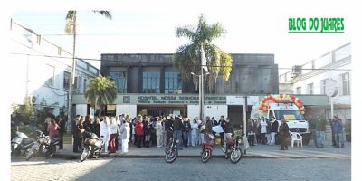 Funcionários do hospital de Camaquã realizam paralisação por atraso de salários