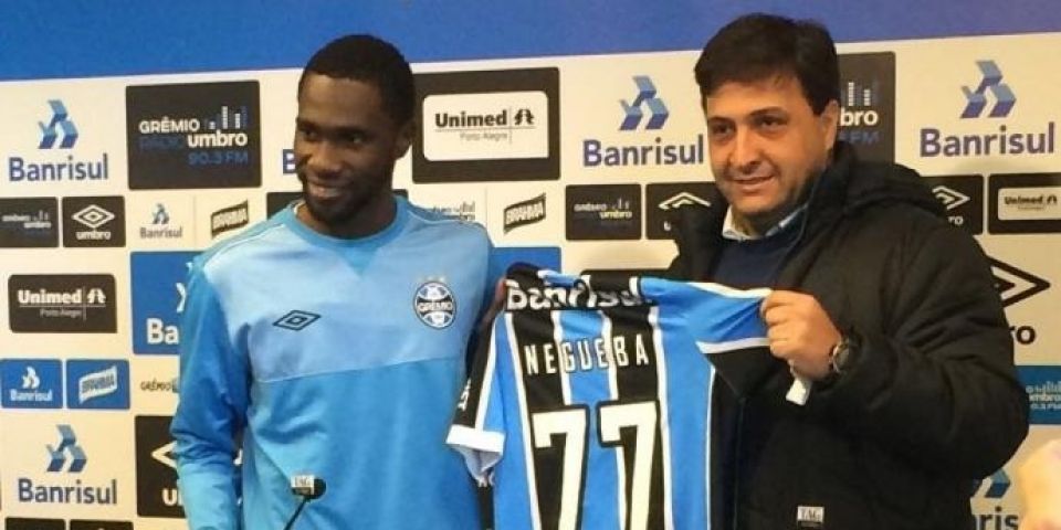Negueba destaca confiança da direção e quer dar resposta rápida no Grêmio