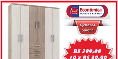 Promoção da semana na Econômica Móveis e Eletro. Camaquã/RS