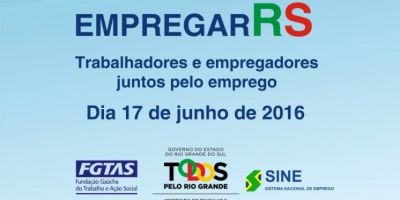 EmpregarRS 2016 acontece nesta sexta-feira em Camaquã. Confira a programação