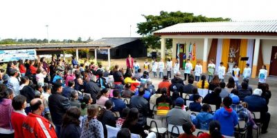 Prefeitura de Camaquã inaugura cobertura da quadra poliesportiva da EMEF Mario Centeno Crespo