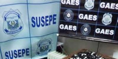 Agentes fazem revista geral em galerias do Presídio de Pelotas