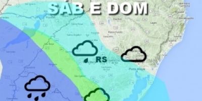 Defesa Civil alerta para chuvas fortes na Campanha neste final de semana