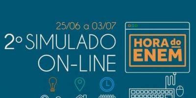 Estudantes poderão testar conhecimentos em simulado nacional do Enem