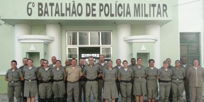 Rio Grande - Praças do 6º BPM são promovidos à graduação de 3º sargento