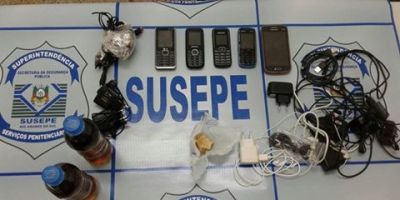 Susepe intercepta entrada de material ilícito no presídio de Camaquã