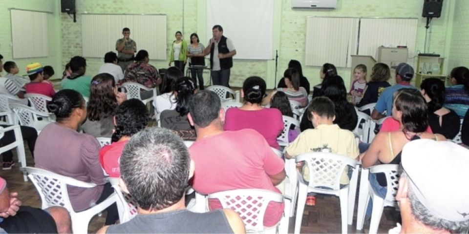 Cerro Grande do Sul - palestra trata de saúde e prevenção contra as drogas