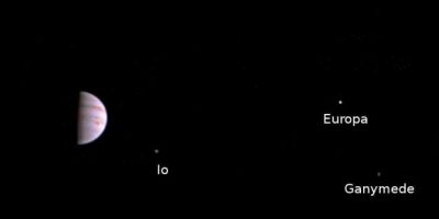 MUNDO: sonda espacial Juno envia primeira imagem da órbita de Júpiter