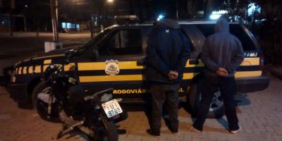 Polícia Rodoviária Federal prende suspeitos de assaltos em Eldorado do Sul