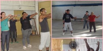 Chuvisca - inovação com aulas de dança no município